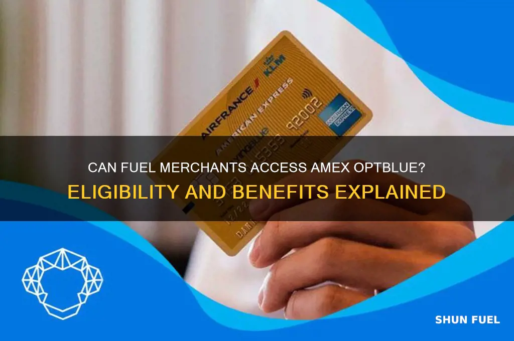 can fuel merchants get amex opt blue
