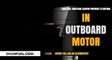 Fuel Mixture Screw Adjustment: Can It Prevent Outboard Motor Starting?