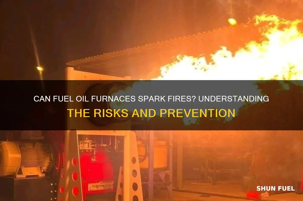 can fuel oil furnace cause a fire