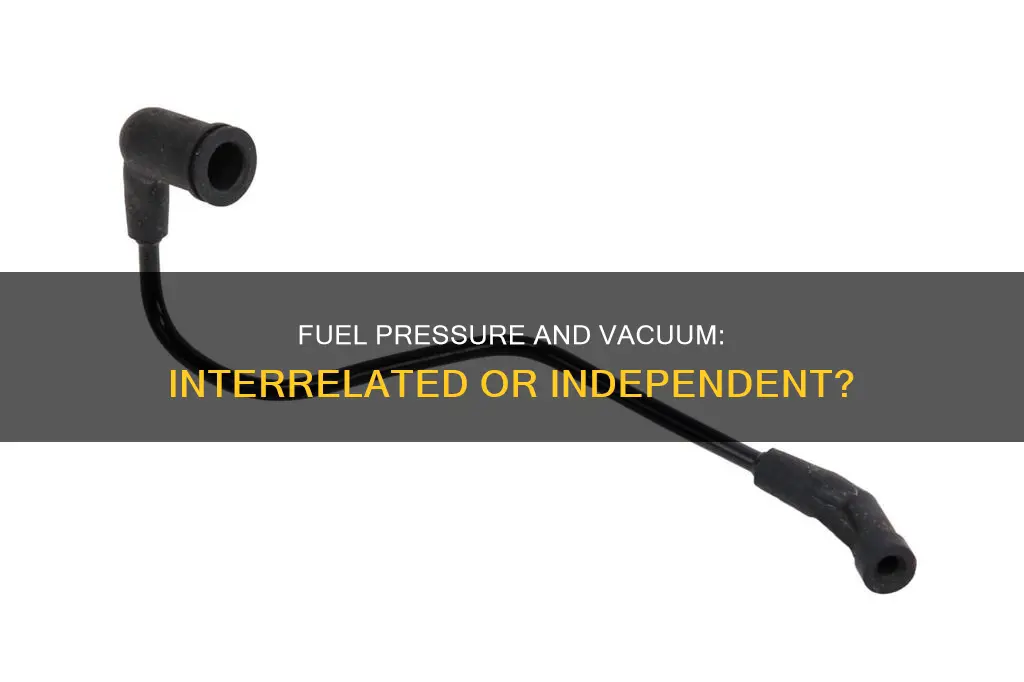 can fuel pressure affect manifold vacuum