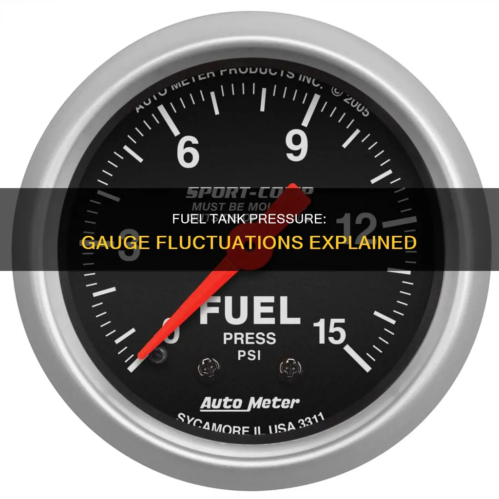 can fuel pressure in tank cause fuel gauge to change