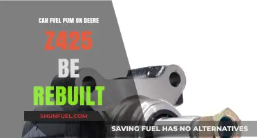 Rebuilding Deere Z425 Fuel Pump: A Comprehensive DIY Guide