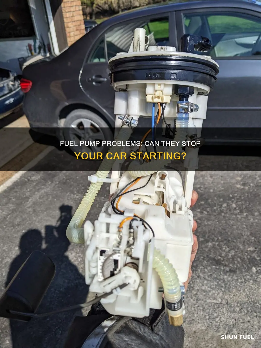 can fuel pump affect starting car