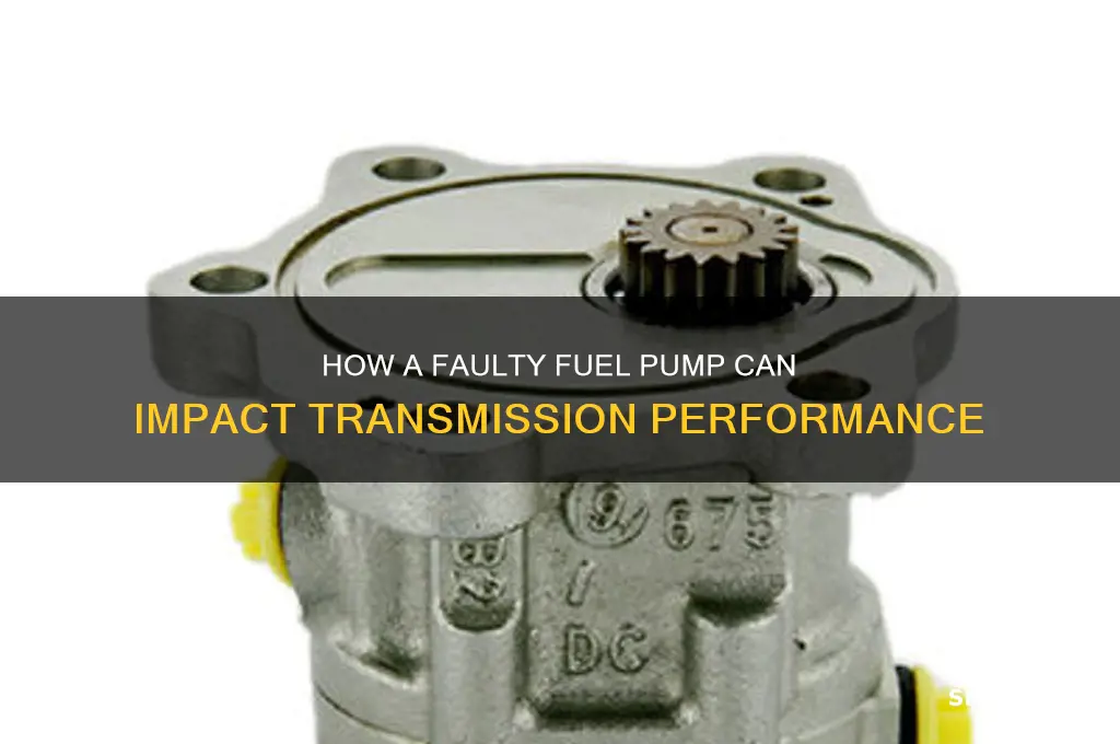 can fuel pump affect transmission