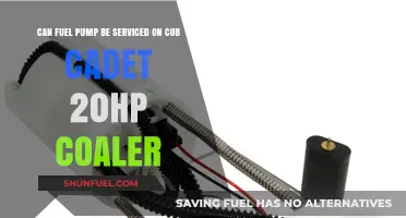 Servicing a Cub Cadet 20HP Fuel Pump: Is It Possible?
