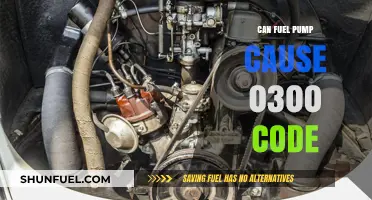 Can a Faulty Fuel Pump Trigger the 0300 Error Code?
