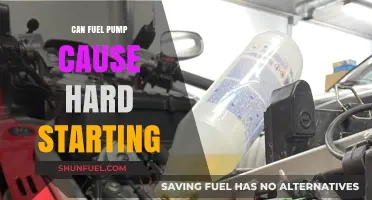 Can a Faulty Fuel Pump Cause Hard Starting? Explained