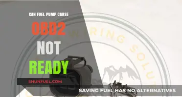 Can a Faulty Fuel Pump Trigger OBD2 Not Ready Status?