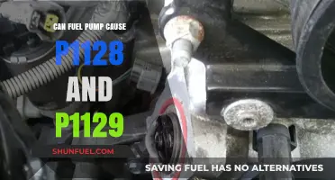 Can a Faulty Fuel Pump Trigger P1128 and P1129 Codes?