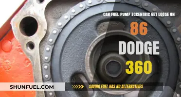 Dodge 360 Fuel Pump Eccentric: Can It Loosen Over Time?