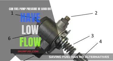 Fuel Pump Pressure: High but Low Flow?