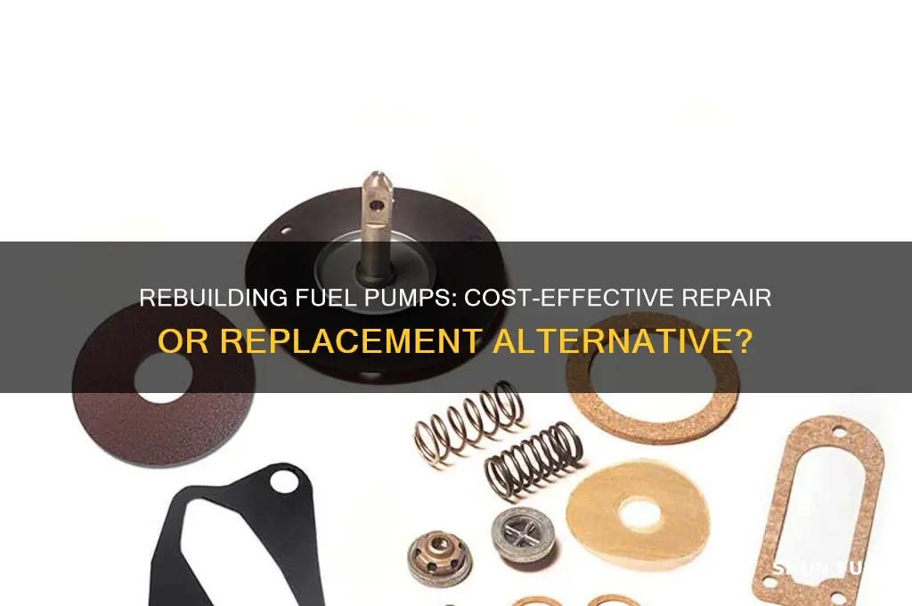 can fuel pumps be rebuilt