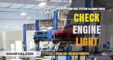 Can Fuel System Cleaner Trigger Your Check Engine Light?
