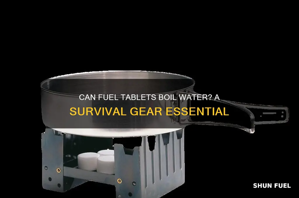 can fuel tablets boil water