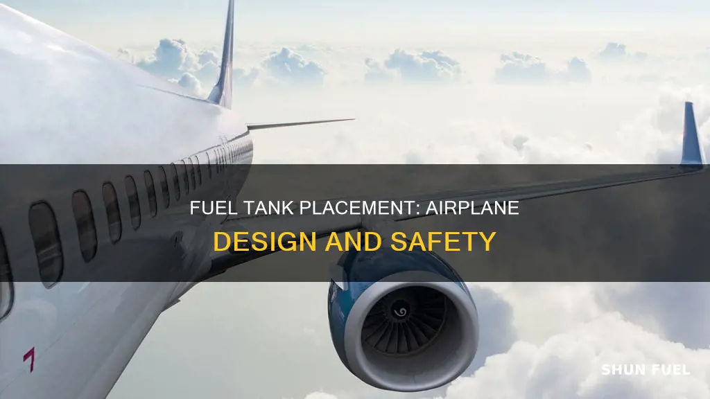 can fuel tank located in airplane
