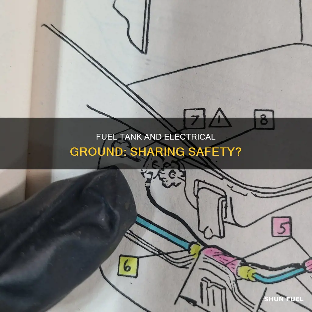 can fuel tank use the same ground as electral