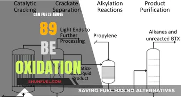 Can High-Octane Fuels Above 89 Undergo Oxidation?