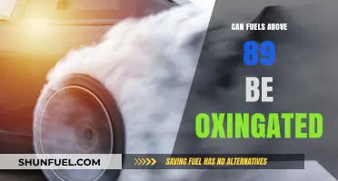 Can High-Octane Fuels Above 89 Be Oxygenated? Exploring the Possibilities