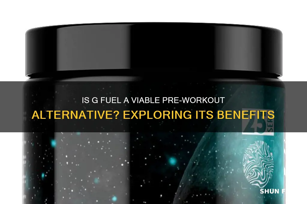 can g fuel be used as pre workout