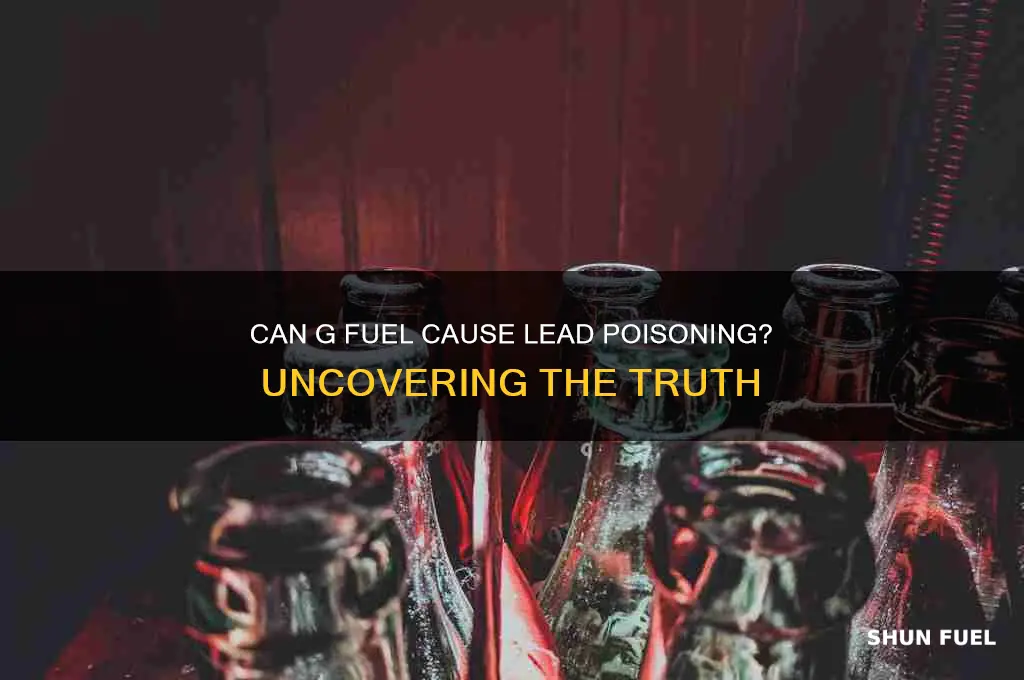 can g fuel cause lead poisoning