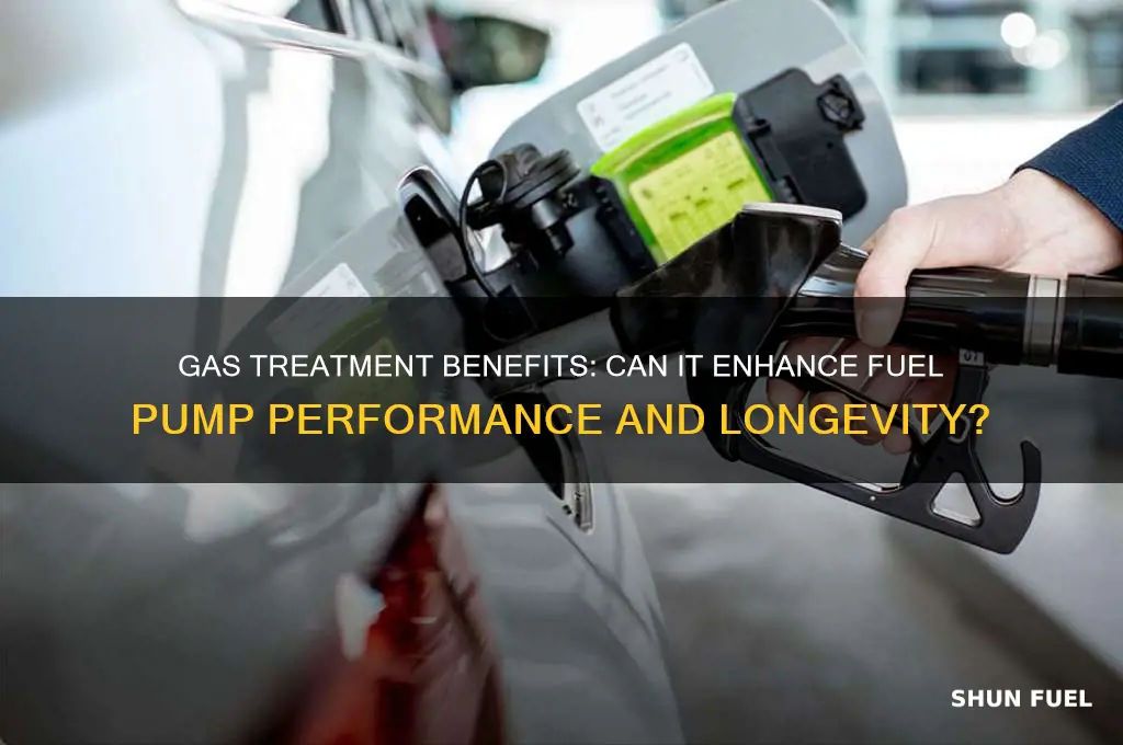 can gas treatment help fuel pump