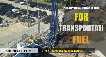 Geothermal Energy as a Sustainable Transportation Fuel Alternative