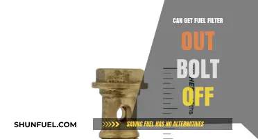 How to Remove a Stuck Fuel Filter Bolt