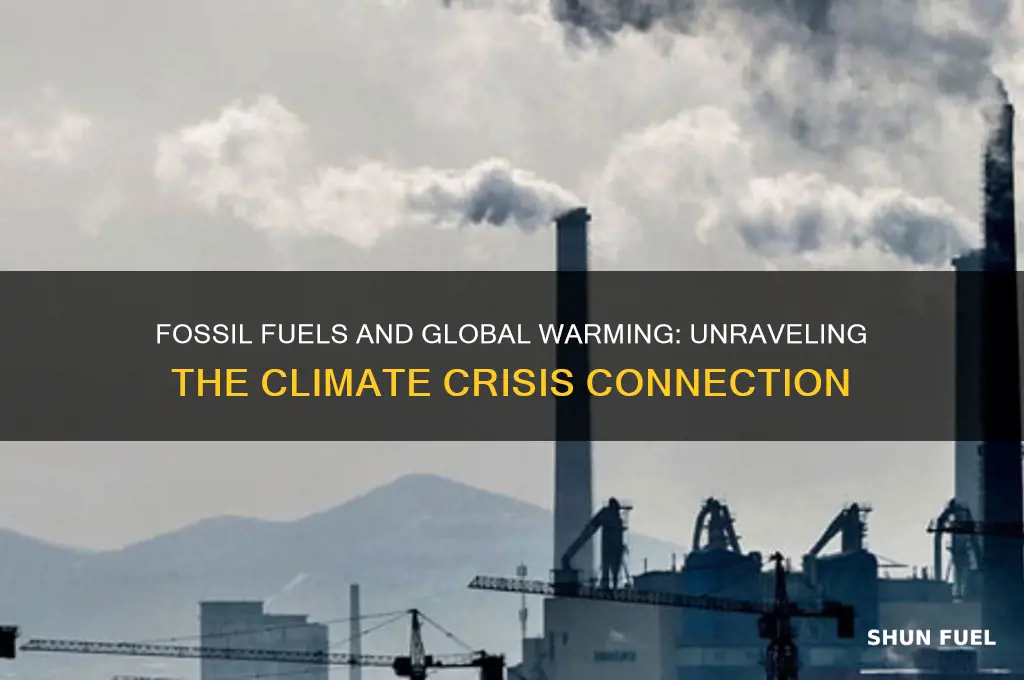 can global warming be caused by fossil fuels