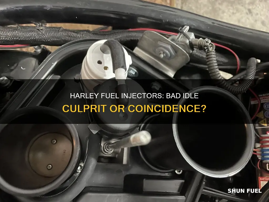 can harley fuel injectors cause bad idle