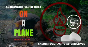 Can Hexamine Fuel Tablets Be Carried on a Plane?