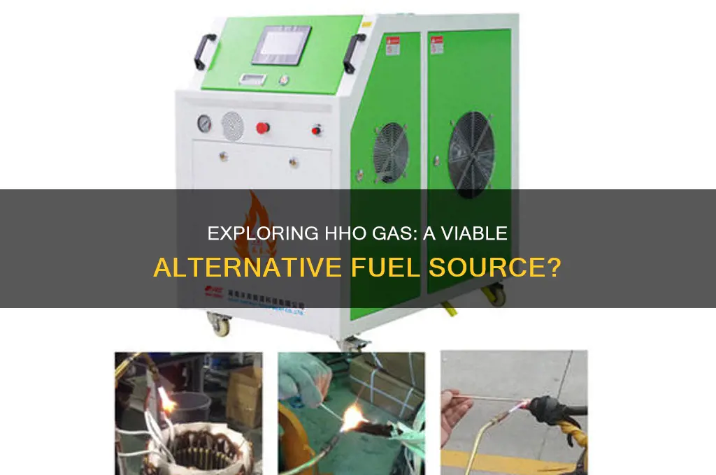 can hho be used as fuel