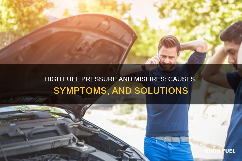 can high fuel pressure cause a misfire