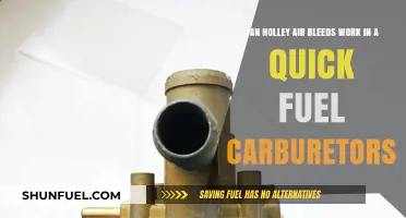 Holley Air Bleeds in Quick Fuel Carburetors: Compatibility Explained