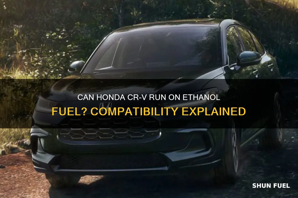 can honda crv use ethanol fuel