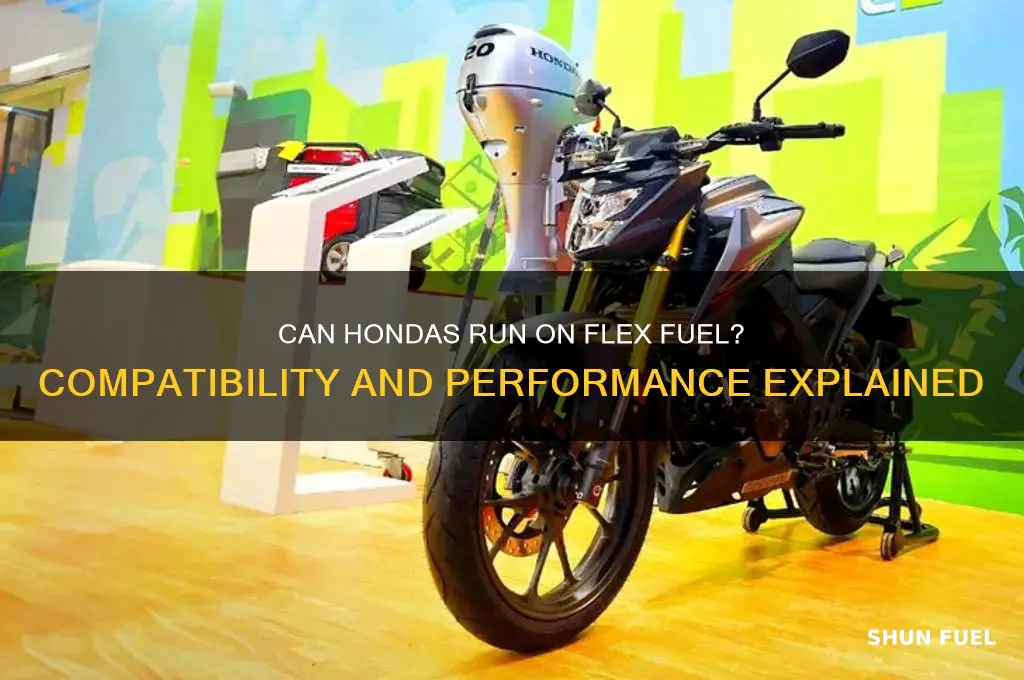 can hondas take flex fuel