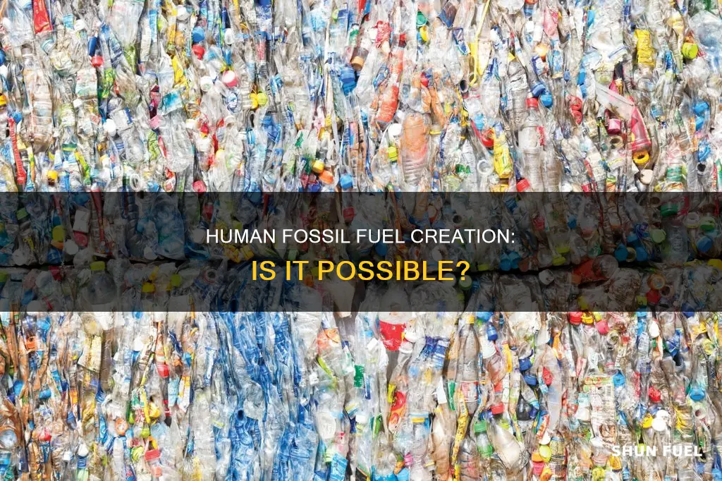 can human bodies create fossil fuels