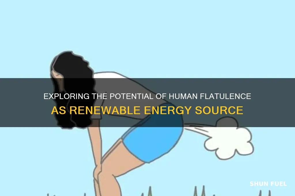 can human fart be used as fuel