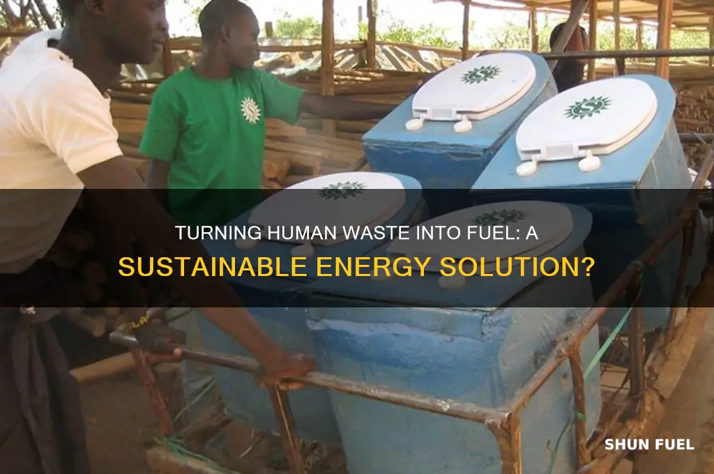 can human waste be used as fuel