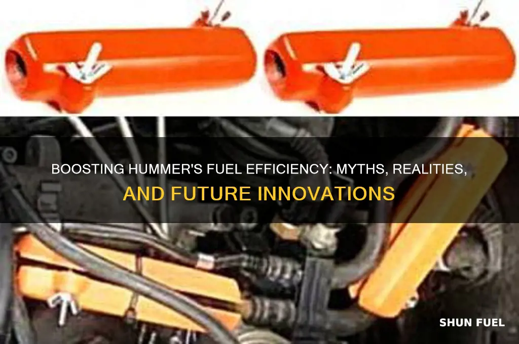 can hummer be more fuel efficient