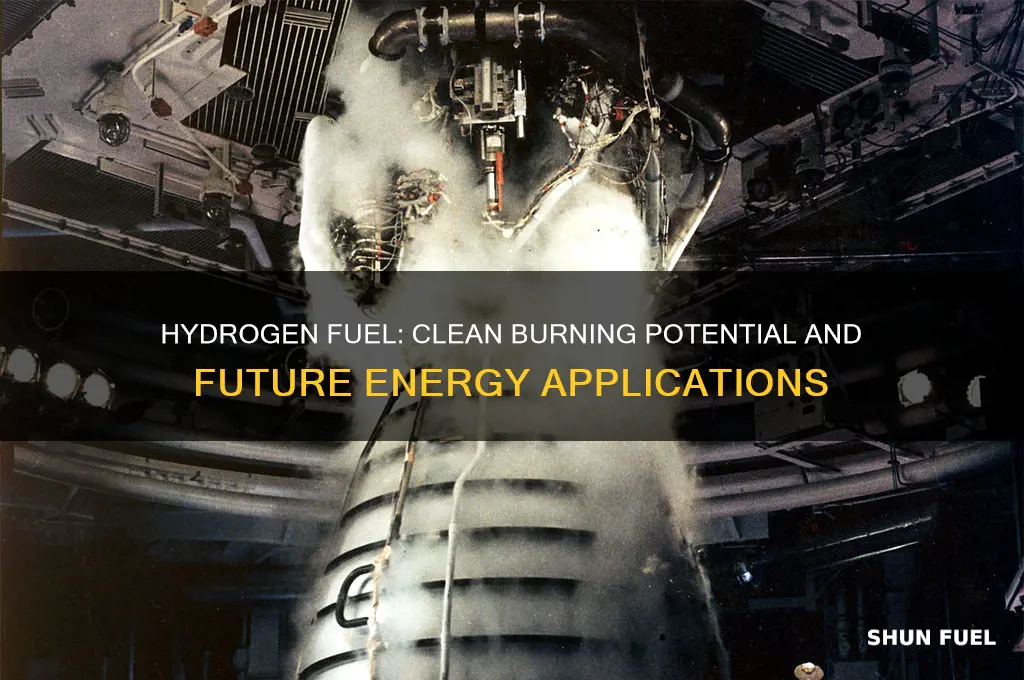 can hydrogen be burned as fuel