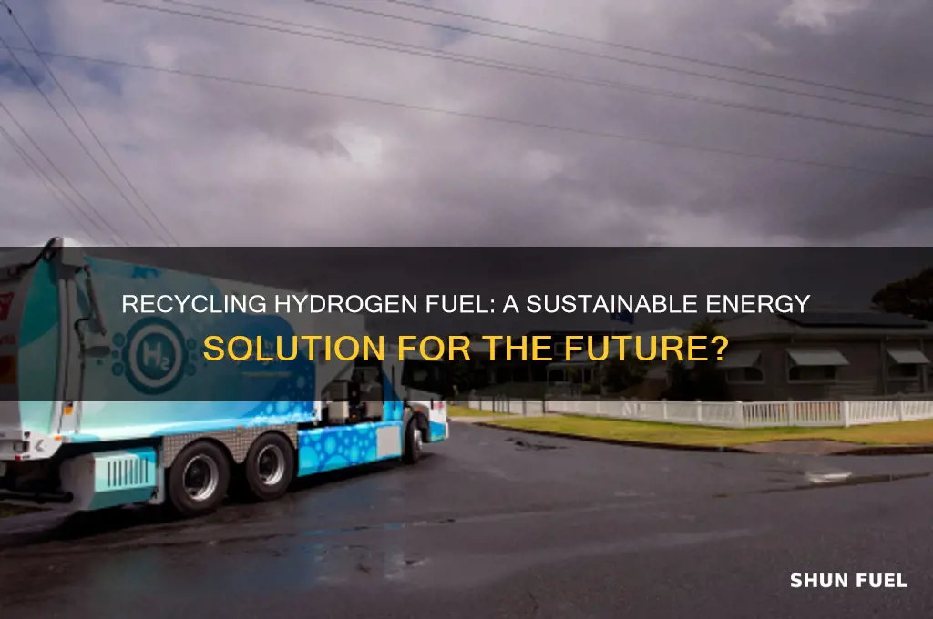 can hydrogen fuel be recycled