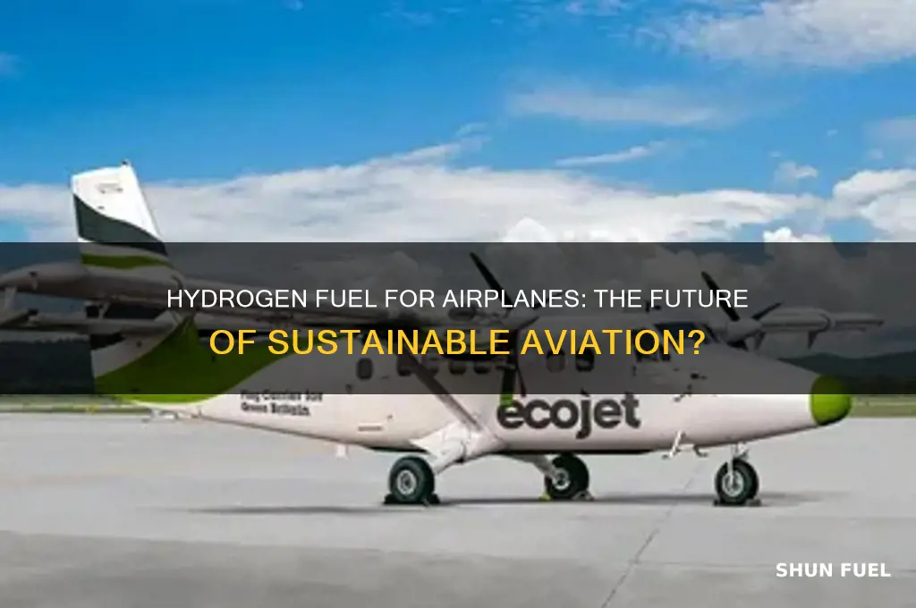 can hydrogen fuel be used for airplane