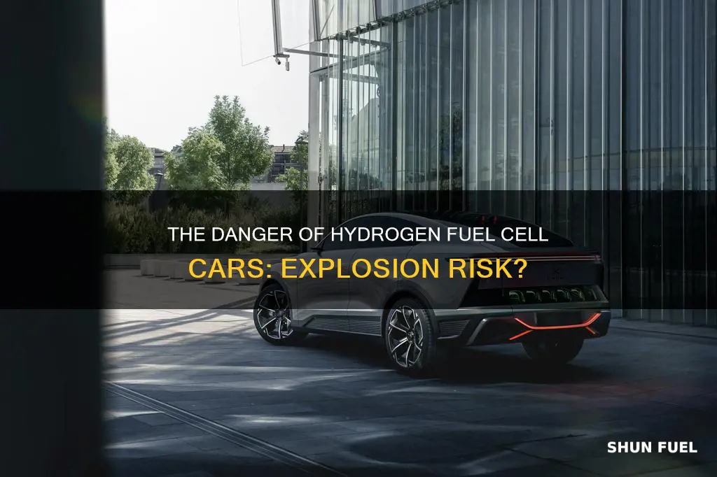 can hydrogen fuel cell cars explode