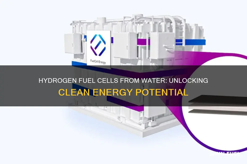 can hydrogen fuel cells be made from water