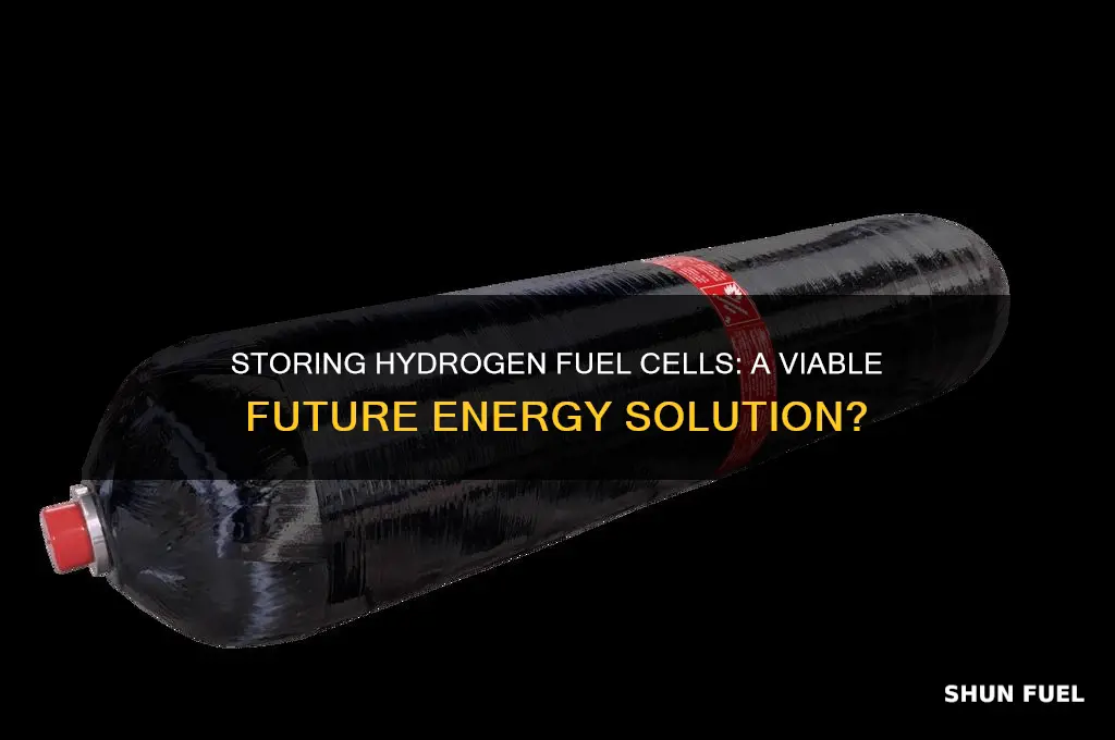 can hydrogen fuel cells be stored for the fute