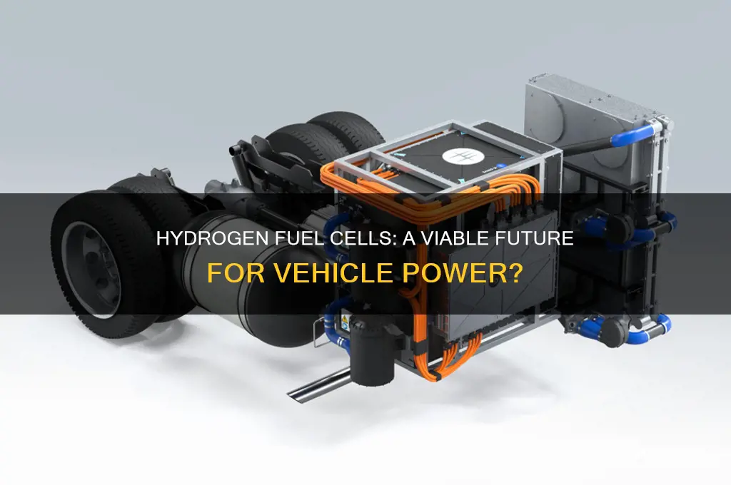 can hydrogen fuel cells be used in vehicles