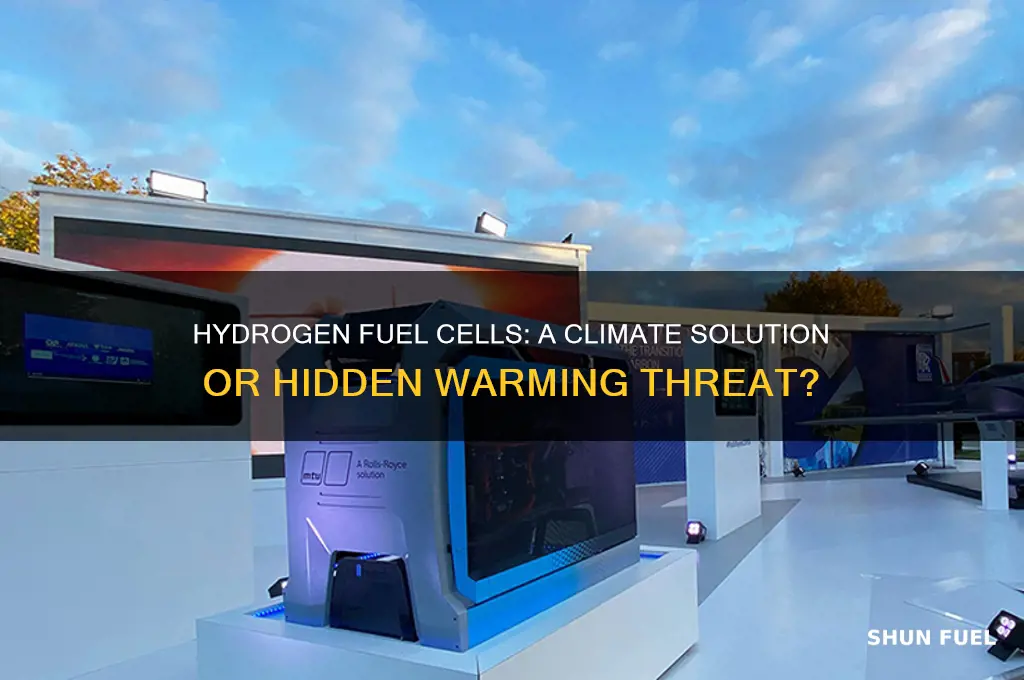 can hydrogen fuel cells cause global warming
