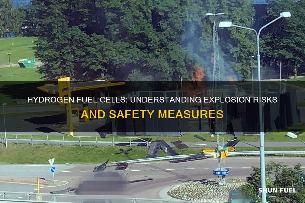 can hydrogen fuel cells explode