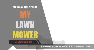 Fuel Filter Installation: Can You Add One to Your Lawn Mower?