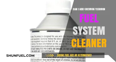 Boost Your Engine's Performance: Adding Chevron Techron Fuel System Cleaner